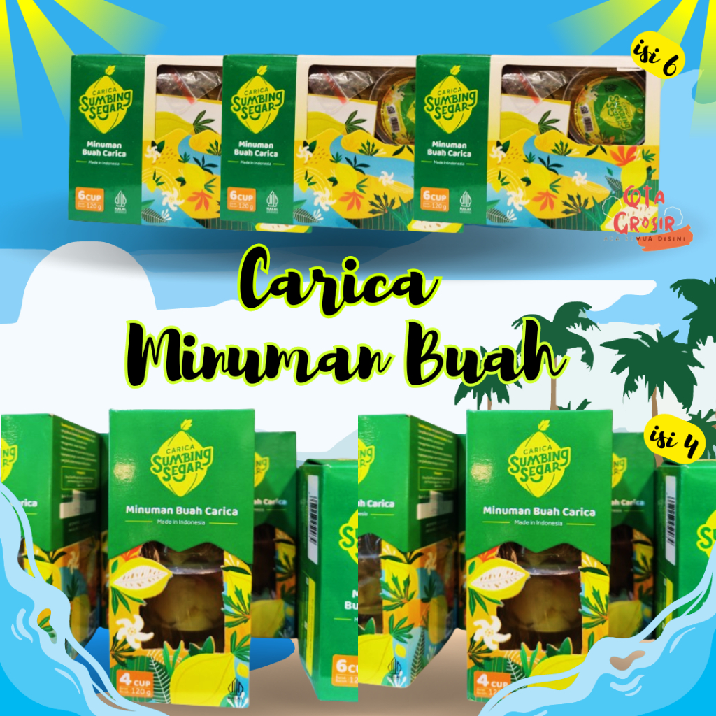 

MINUMAN BUAH CARICA BUAH SEGAR (PEPAYA)