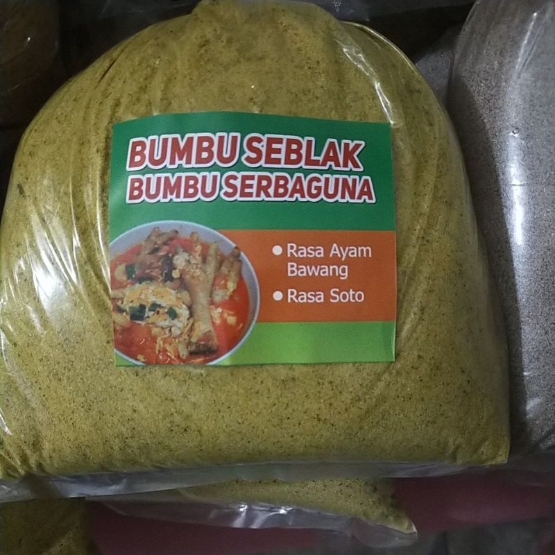 

paket 500 g bumbu serbaguna seblak rasa soto .jaminan gak enak gada rasa kami ganti langsung tanpa ribet