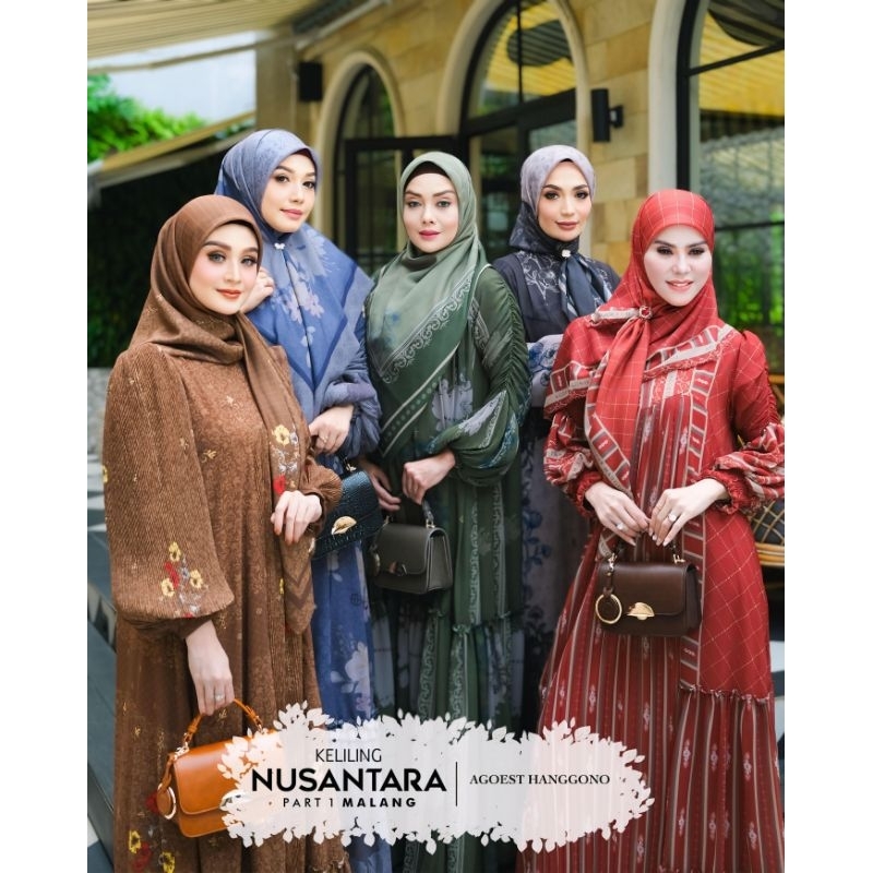 Koleksi Fashion Show Agoest Hanggono Keliling Nusantara Malang Gamis Agoest Hanggono Terbaru