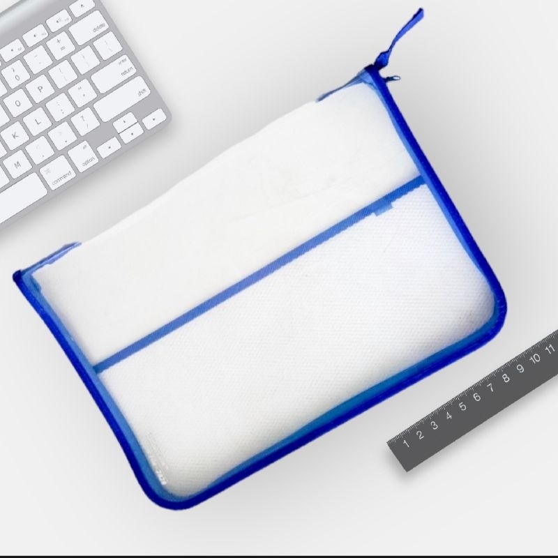 

Map Zipper Bag Resleting Jaring / Ukuran Folio