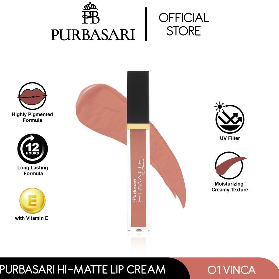 PURBASARI HI MATTE LIP CREAM / PURBASARI LIP CREAM MATTE