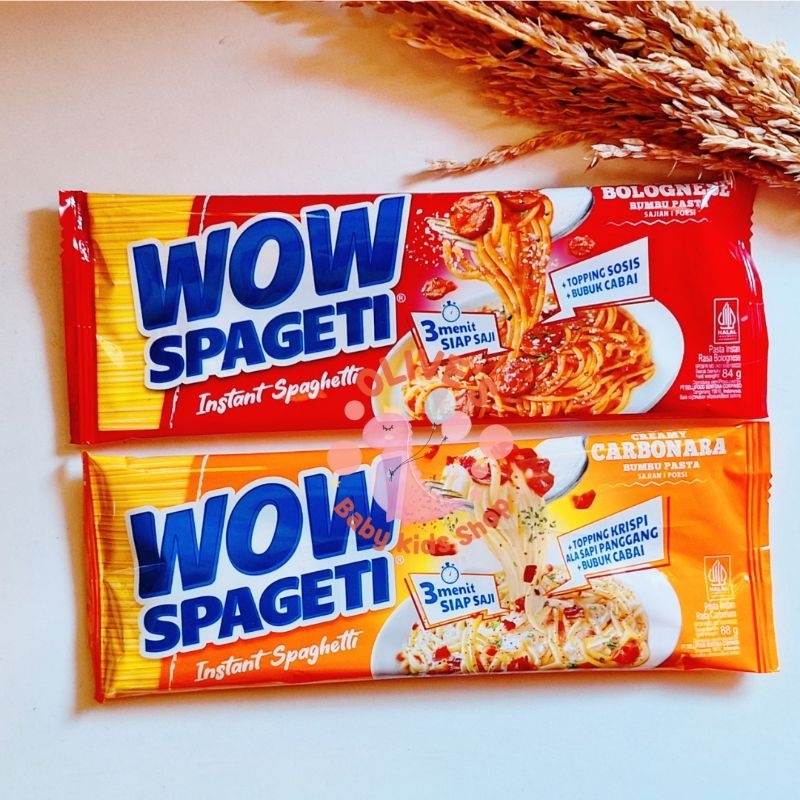 

WOW Spageti Creamy Carbonara Bolognese | Instant Spageti 1bungkus
