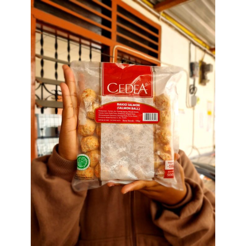 

Cedea salmon ball 200gr isi 12pcs