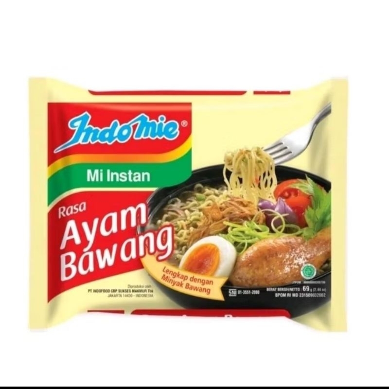 

indomie kuah ayam bawang 69gram