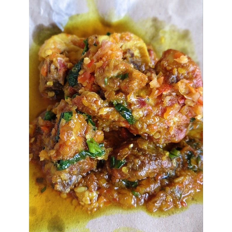 

Ayam rica-rica - porsi 3 orang