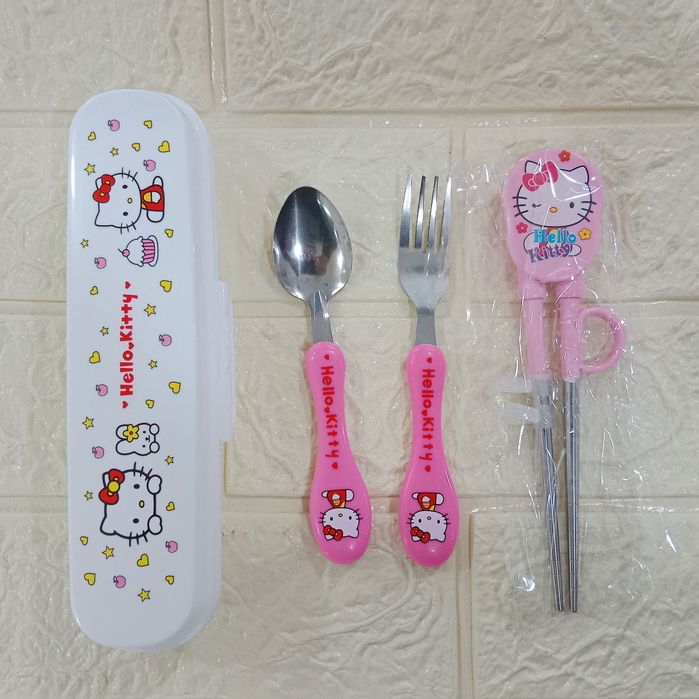 SENDOK SET DAN SUMPIT ANAK KARAKTER
