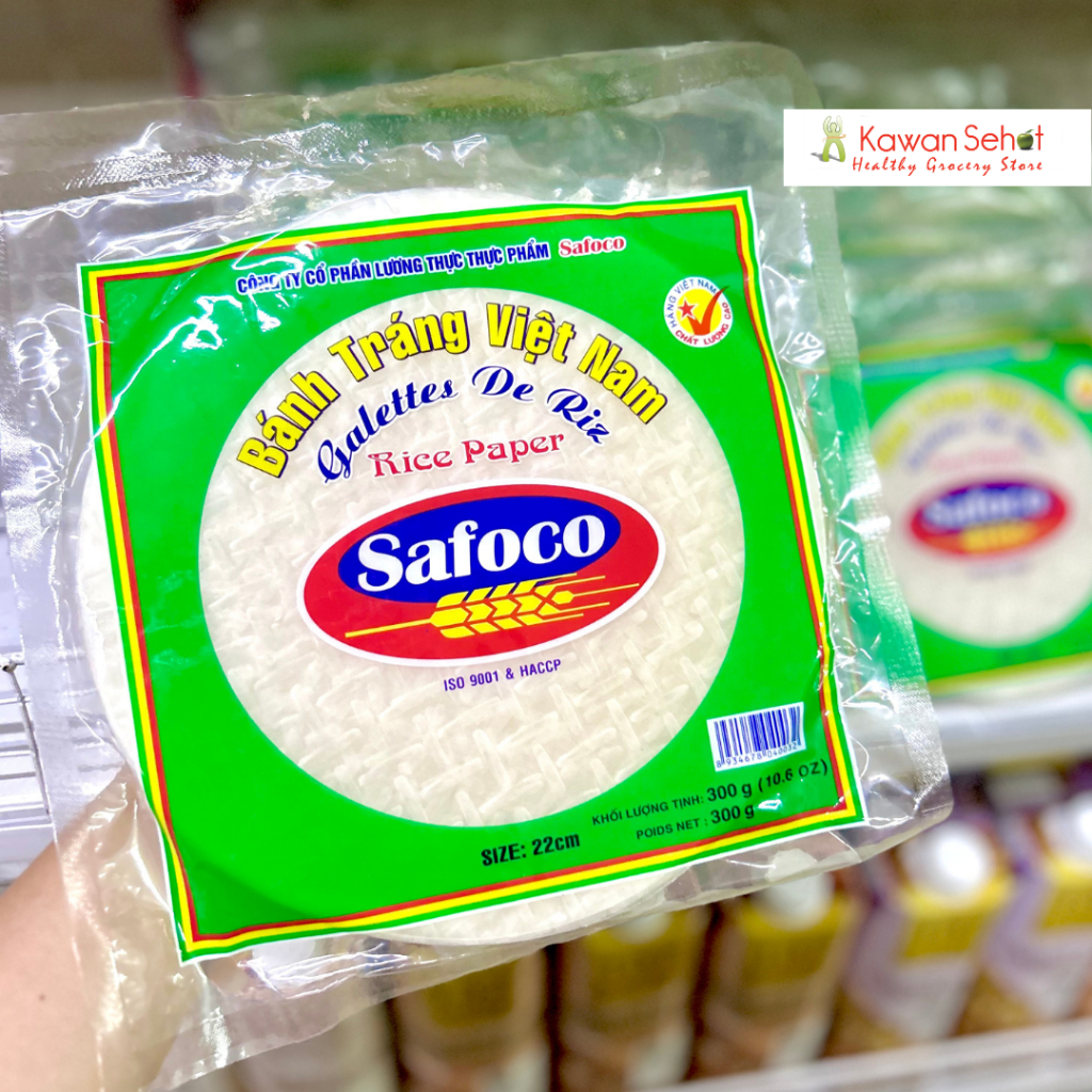 

JKL Safoco Banh Trang Viet Nam Rice Paper Diameter 16cm