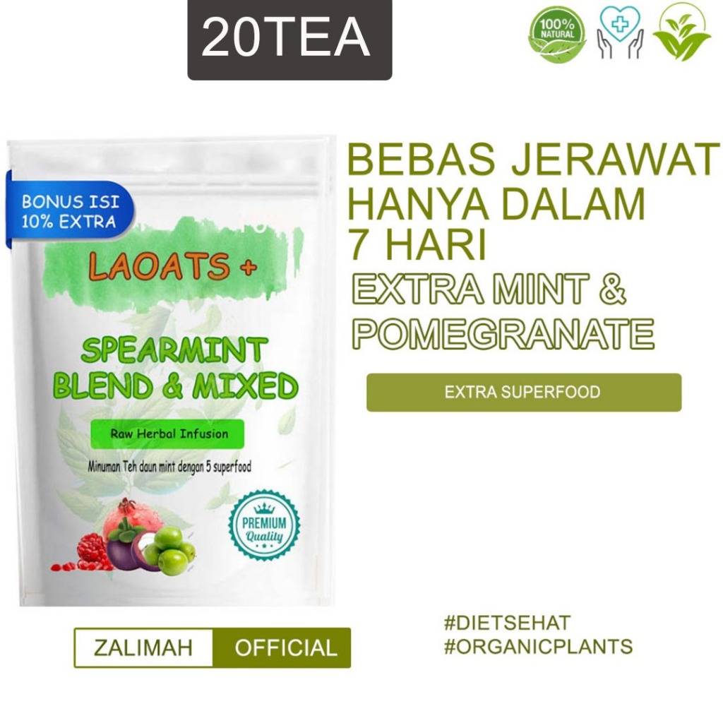 

Spearmint Tea Organic Raw Herbal Spearmint Tea Peppermint Tea Organic Spermint Tea Untuk Jerawat Laoats