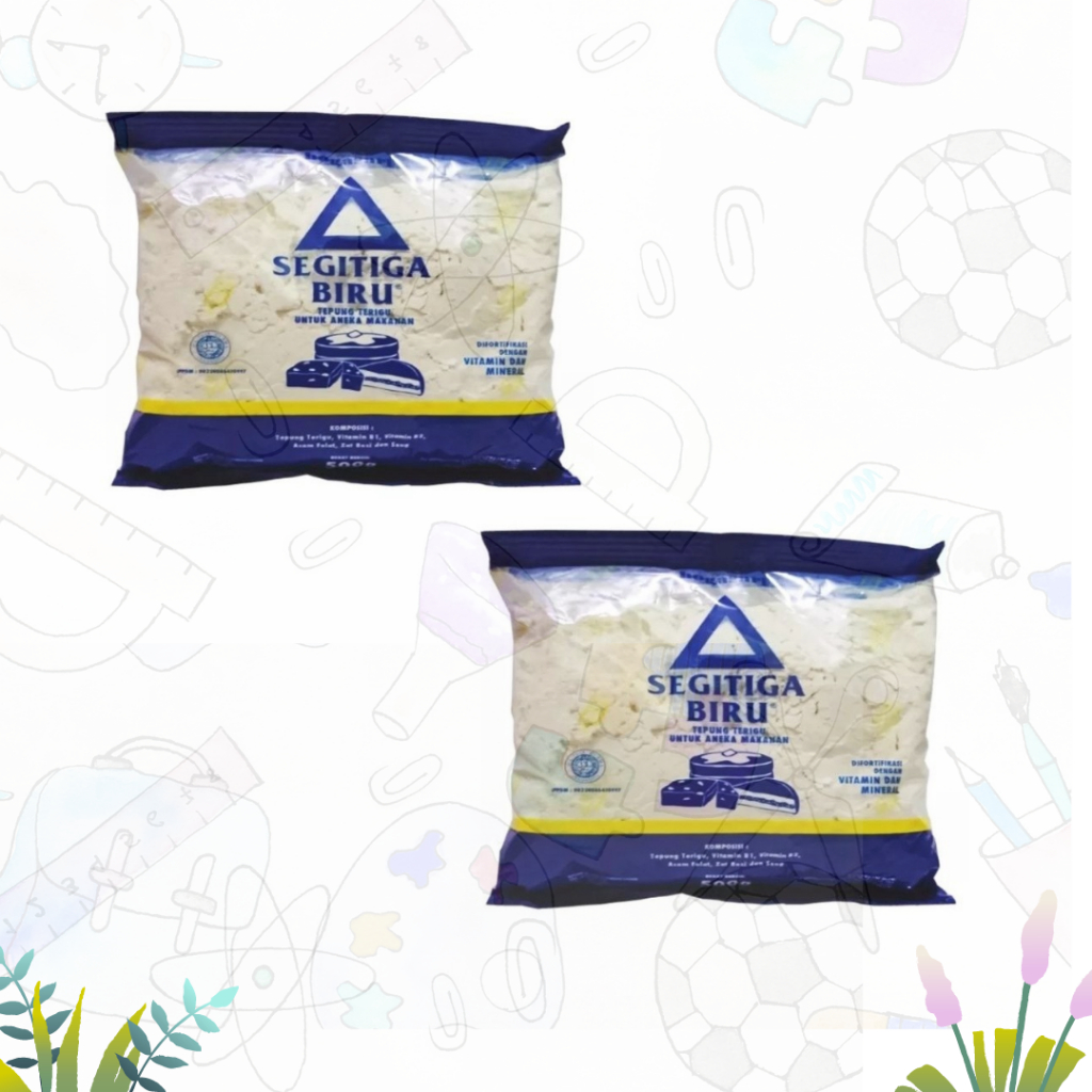 

Tepung Terigu Segitiga Biru 500gr (PCS)