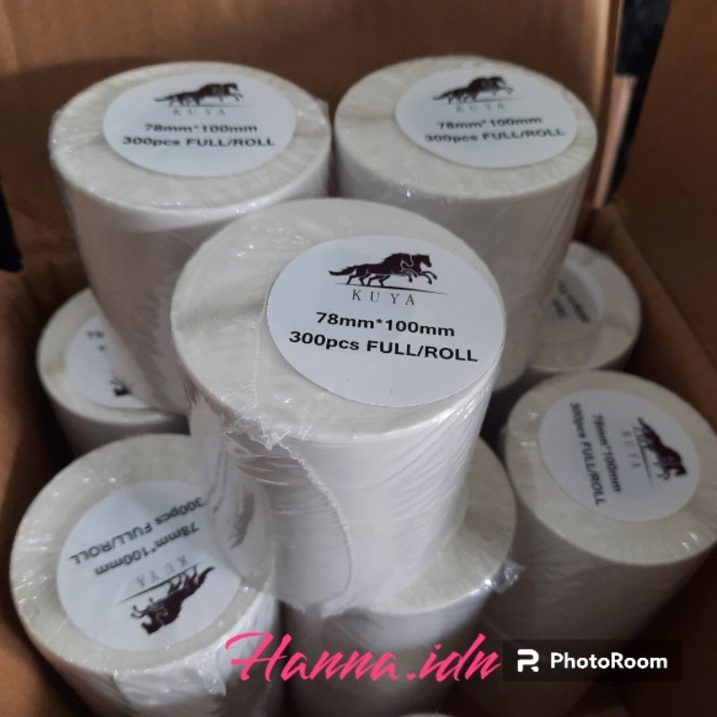 

Label Thermal Sticker 78 x 100mm | Label Printer Resi Barcode | Label Olshop Resi Pengiriman