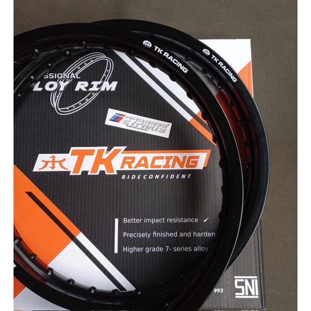 VELG TK UKURAN 16 19 LEBAR 215 HOLE 36 DEPAN BELAKANG