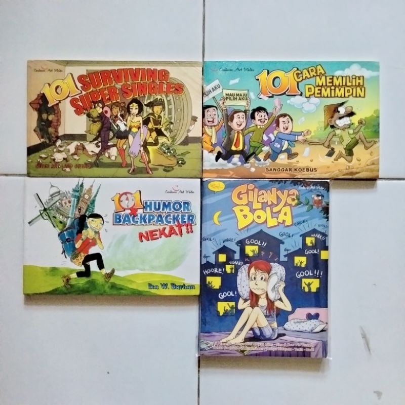 Paket Komik Lokal - Seri 101 Humor - Cendana Art Media