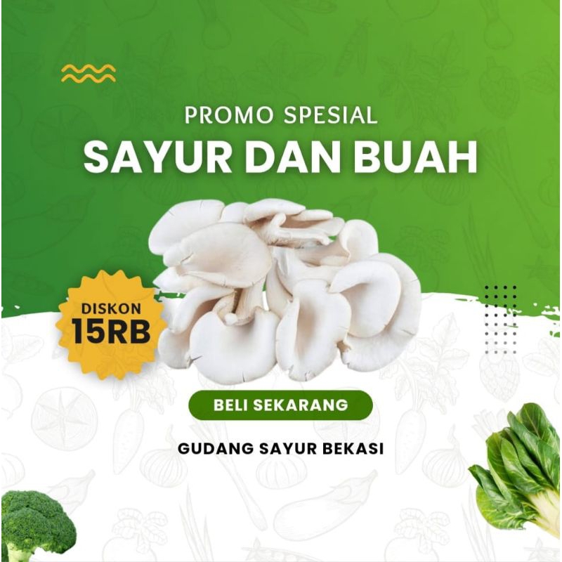 

Jamur Tiram 250 gr