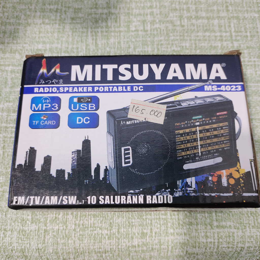 MITSUYAMA RADIO SPEAKER PORTABLE MS-4023