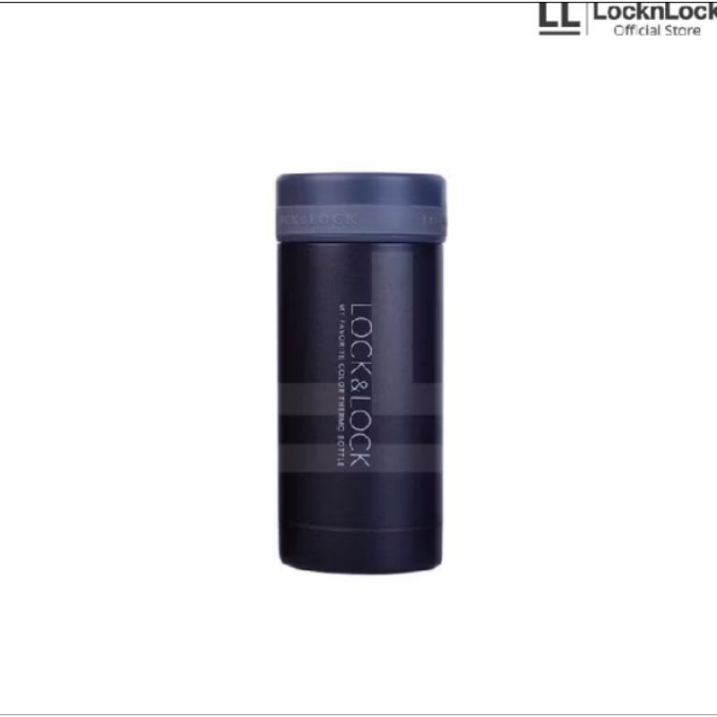 Lock n lock Mini vacuum hot n cool warna Hitam (Termos air 200ml Lock n Lock)