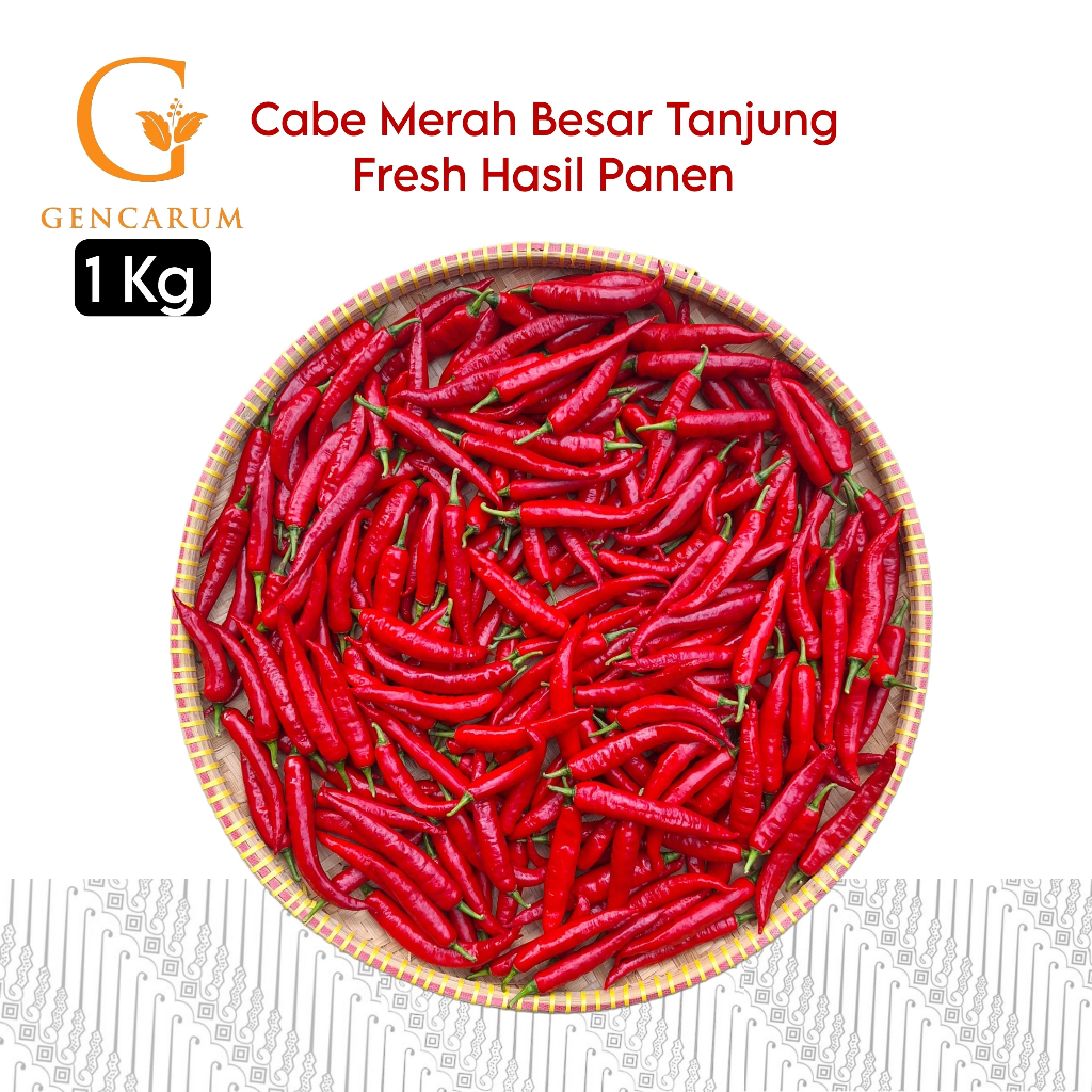 

CABE/CABAI MERAH BESAR TANJUNG 1 KG ASLI KONDISI FRESH KEBUN SENDIRI KUALITAS TERJAMIN