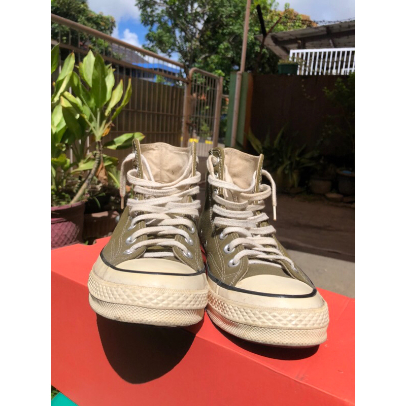 SEPATU CONVERSE CT HIJAU BEKAS
