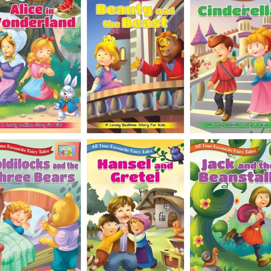 MURRRMERRR Mind To Mind All Time Favourite Fairy Tales English Story Books PreschoolBaby