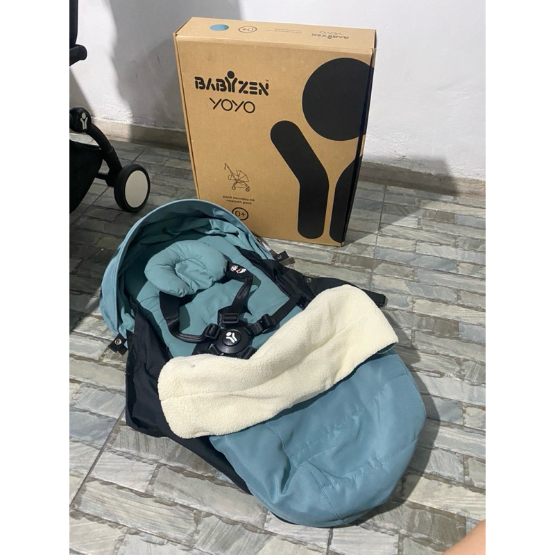 newborn pack babyzen yoyo 2 aqua black stroller preloved