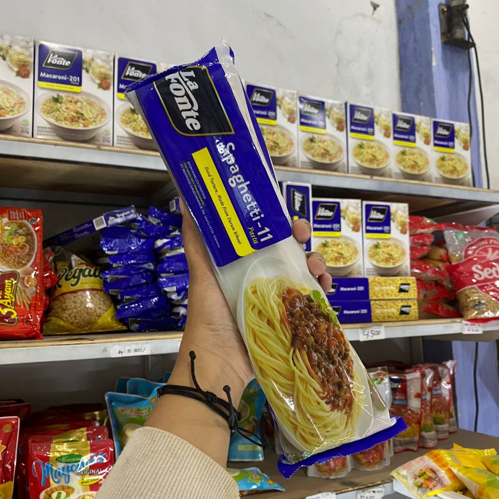 

LA FONTE spaghetti 225g (MURAH)