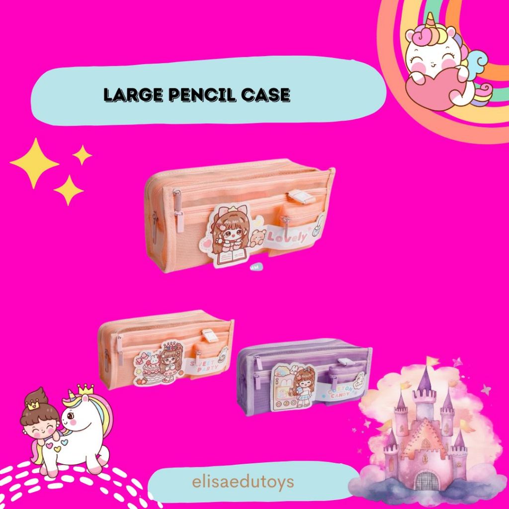 

large pencil case kawaii