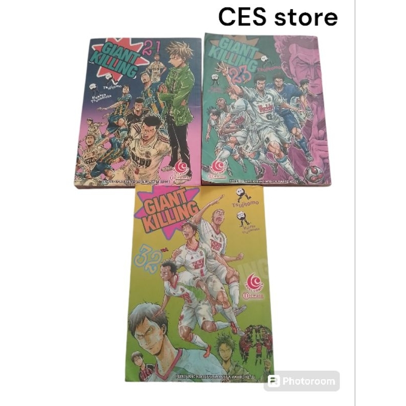 buku komik anime manga giant killing