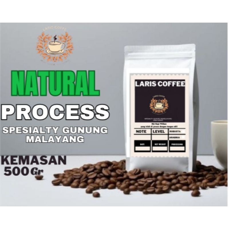 

Kemasan 500gr natural process spesialty gunung manglayang Jawa barat