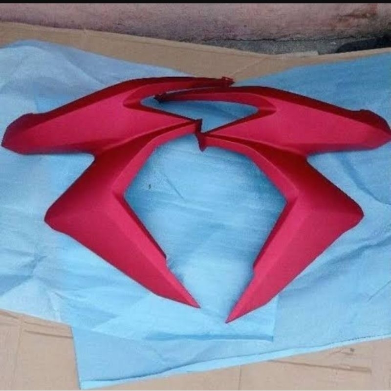 body depan samping Vario 150 new sayap kanan kiri Vario 150 new 2018 2024 merah doff