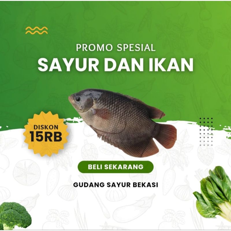 

Ikan Gurame 500 gr