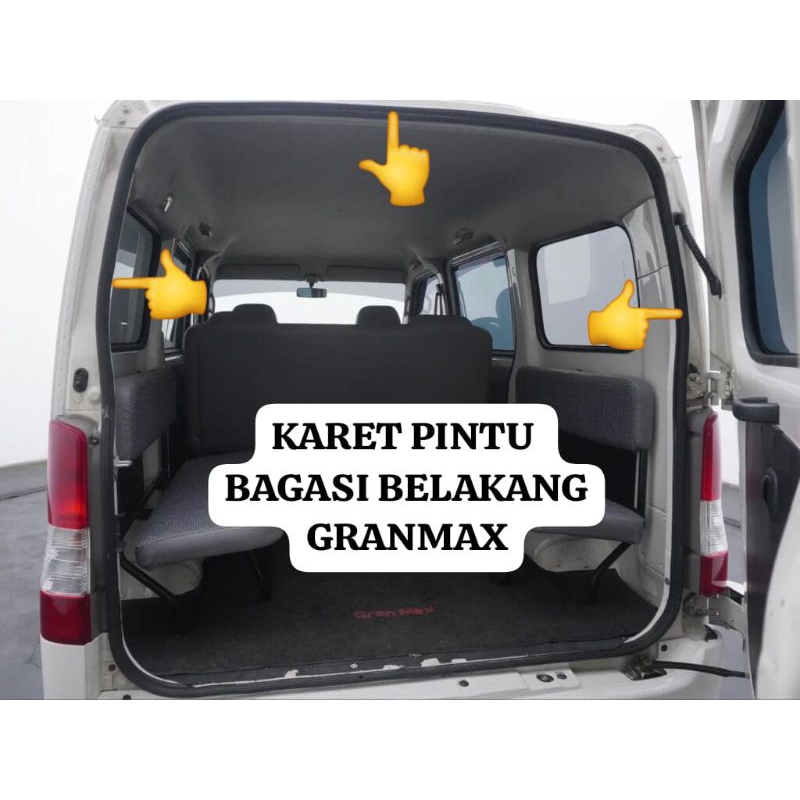 KARET PINTU BAGASI BELAKANG GRANMAX