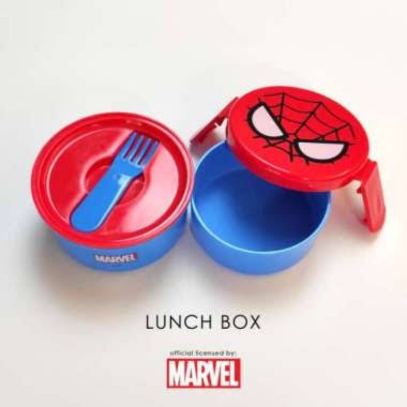 Kotak Bekal Lunch Box Marvel x Miniso