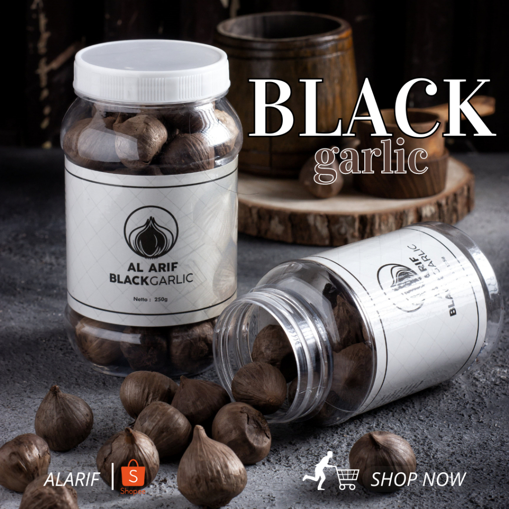 

Black Garlic Bawang Hitam Tunggal 250g