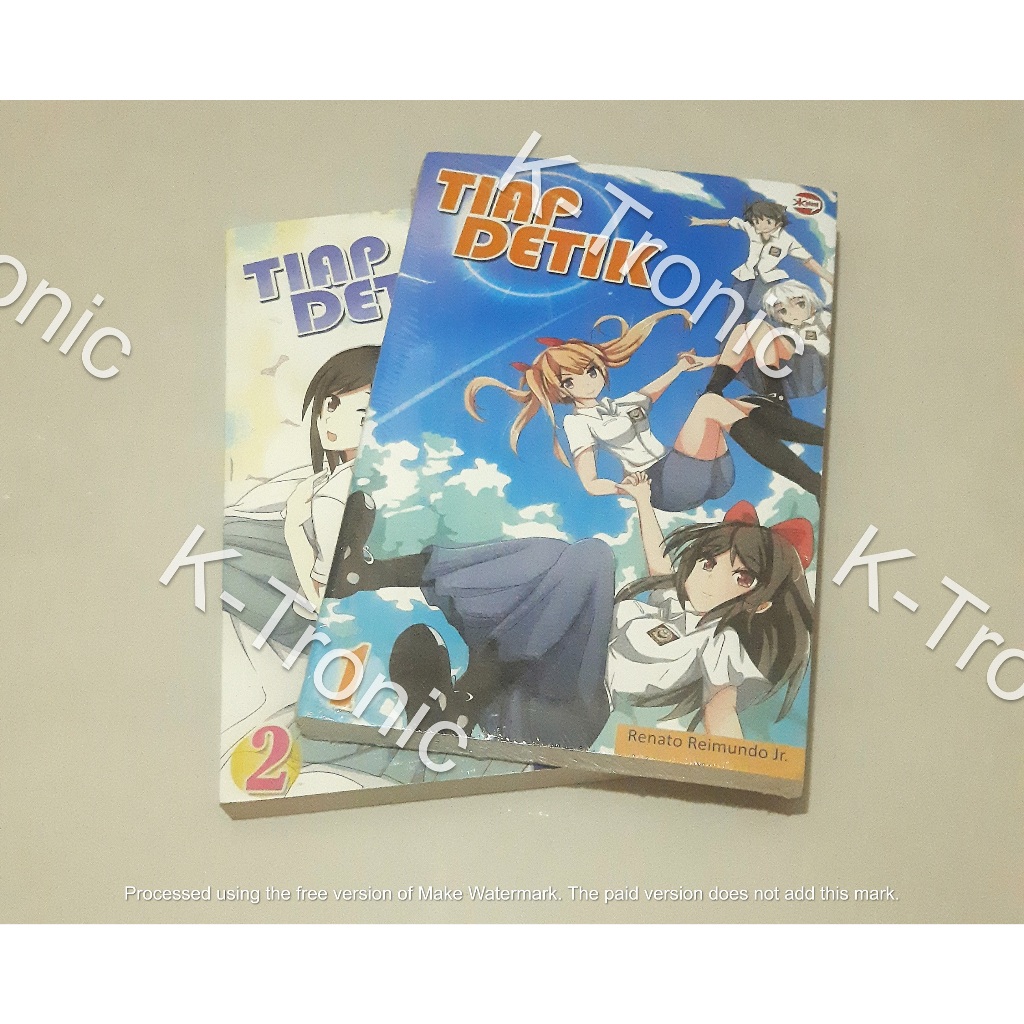 KOMIK INDONESIA - TIAP DETIK - VOL 1 - 2 BUNDLE ATAU CABUTAN