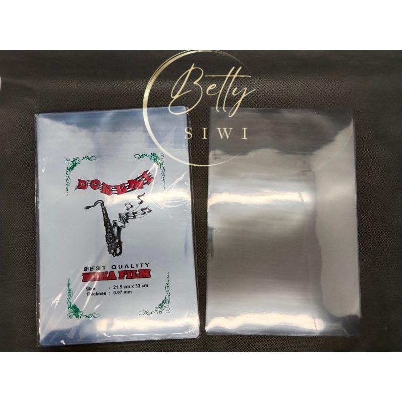 

Cover Mika | Plastik Mika Jilid | Mika Film Bening 0.07mm 10pcs