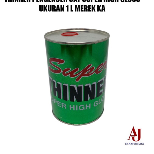 

PAKET Thinner Super High Gloss Pengencer Cat Merek KA Tiner Promo Super Murah Minyak Cat