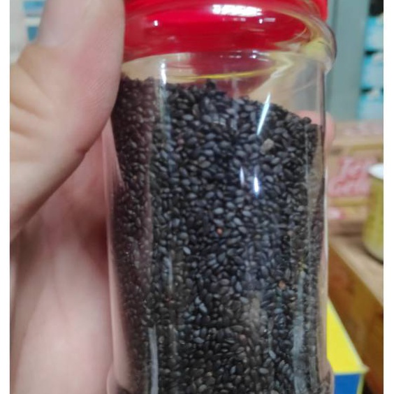 

PRODUCT TERKECE Biji Selasih 1g