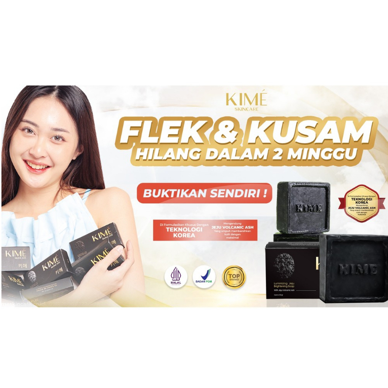 Sabun Cuci Muka Kime - Penghilang Flek Hitam