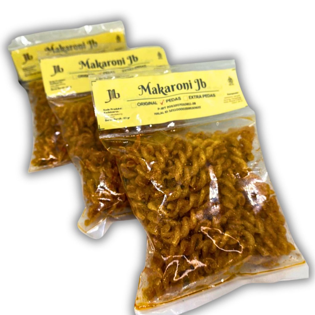 

Makaroni Bantet / Kriwil Pedas - Makaroni JB 63 gr