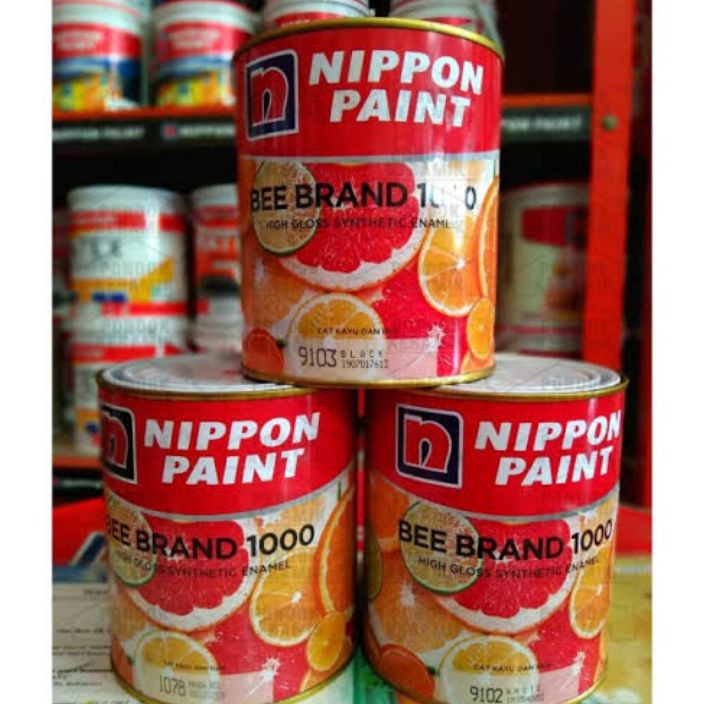 

SPESIAL DISCOUNT CAT MINYAK UTK KAYU BESI NIPPON BEE BRAND 1 READY SEMUA WARNA