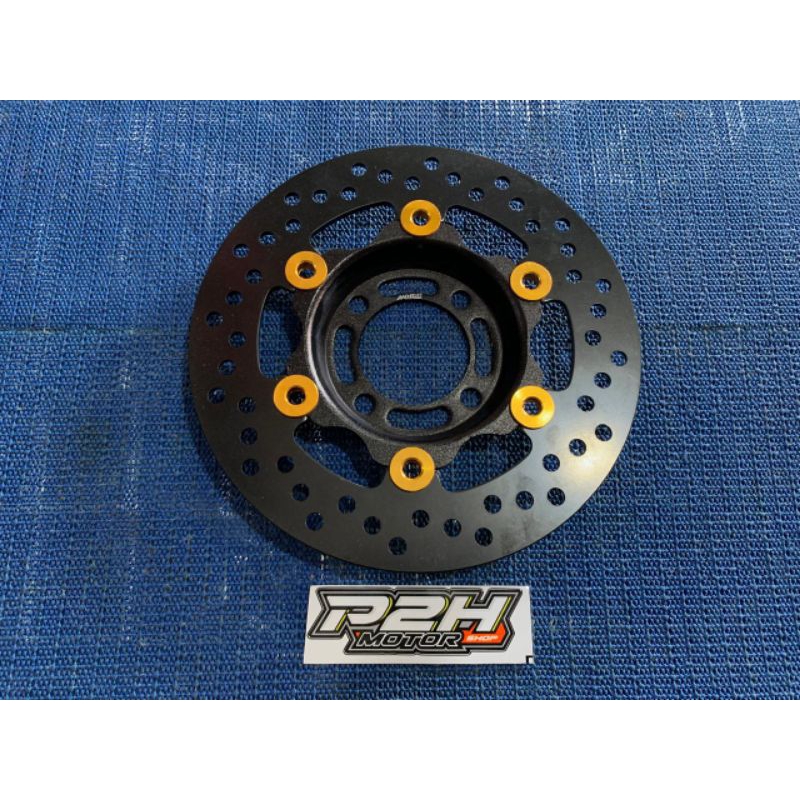 disc brake / piringan cakram floating MORIN 220mm supra 125 / karisma