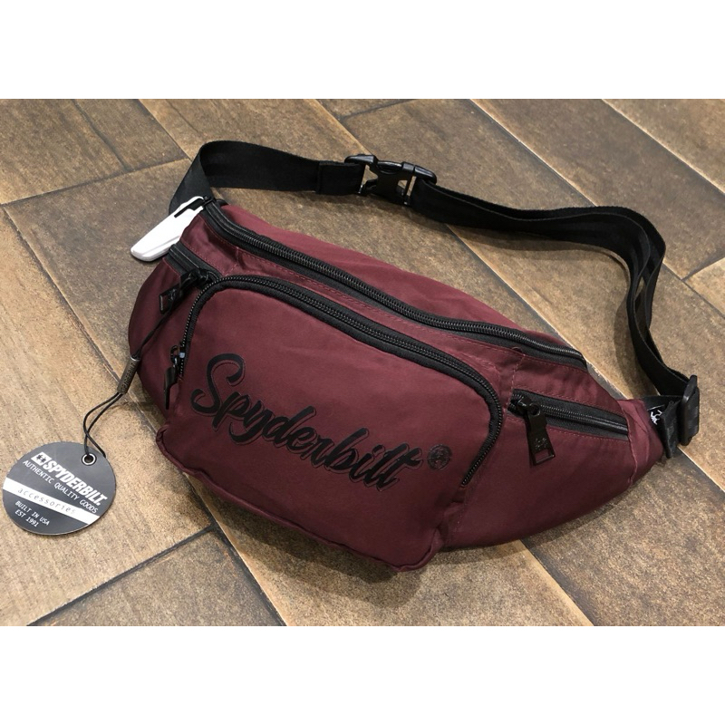 Waistbag Spyderbilt Original Resident men Waist bag Maroon