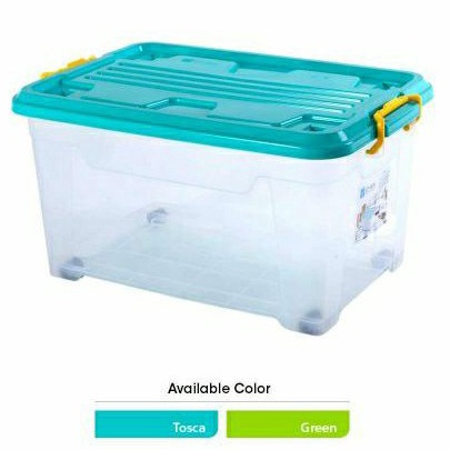 PROMO BESAR EZY CONTAINER BOX CB 45 LITER KOTAK TEMPAT PENYIMPANAN WADAH PLASTIK