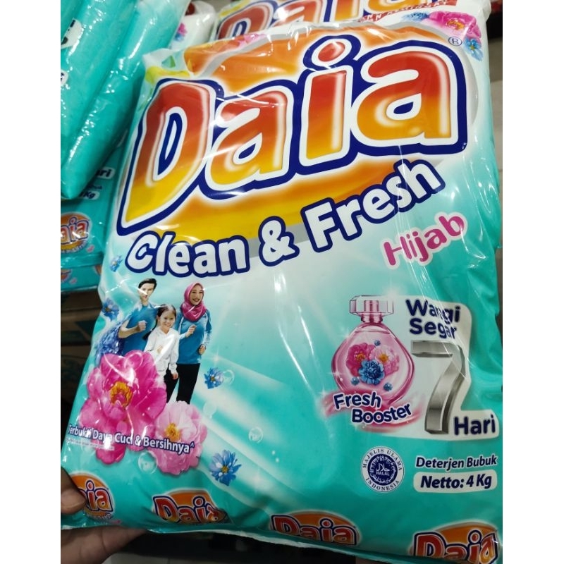 Deterjen bubuk Daia 4kg detergen bubuk Daia