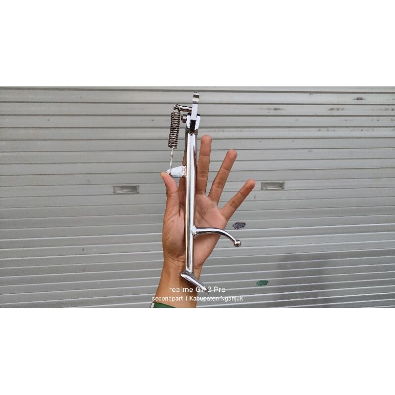 jagang standar samping model triumph full stainless steel made in nganjuk