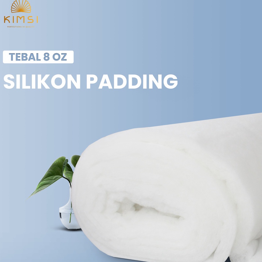 TERLARISSS Silikon dacron padding lembaran tebal 8Oz meteran termurah 1 meter