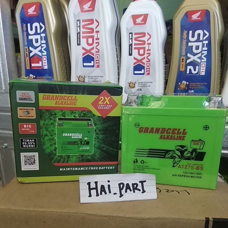 AKI ACCU BATTERY SATRIA F VARIO 125 NMAX ALKALINE