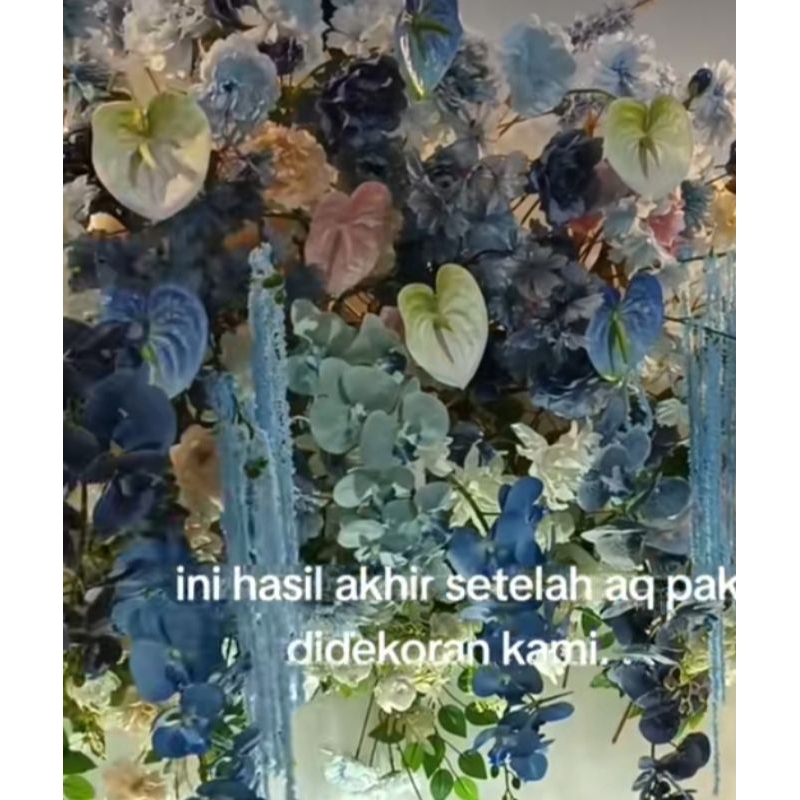 towel yarn/benang handuk bulu impor/benang bunga juntai dekorasi/juntai/weeding/bunga juntai