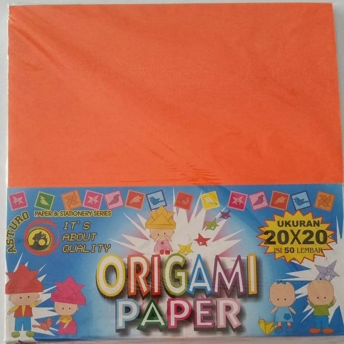 

Kertas Origami Asturo 20x20 cm 50 lembarr