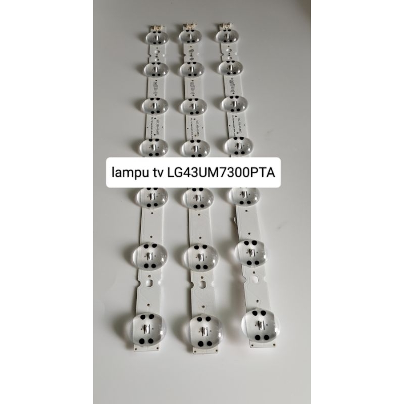 LAMPU TV LED LG 43UM7300- LAMPU BL - LAMPU TV LG 43UM7300
