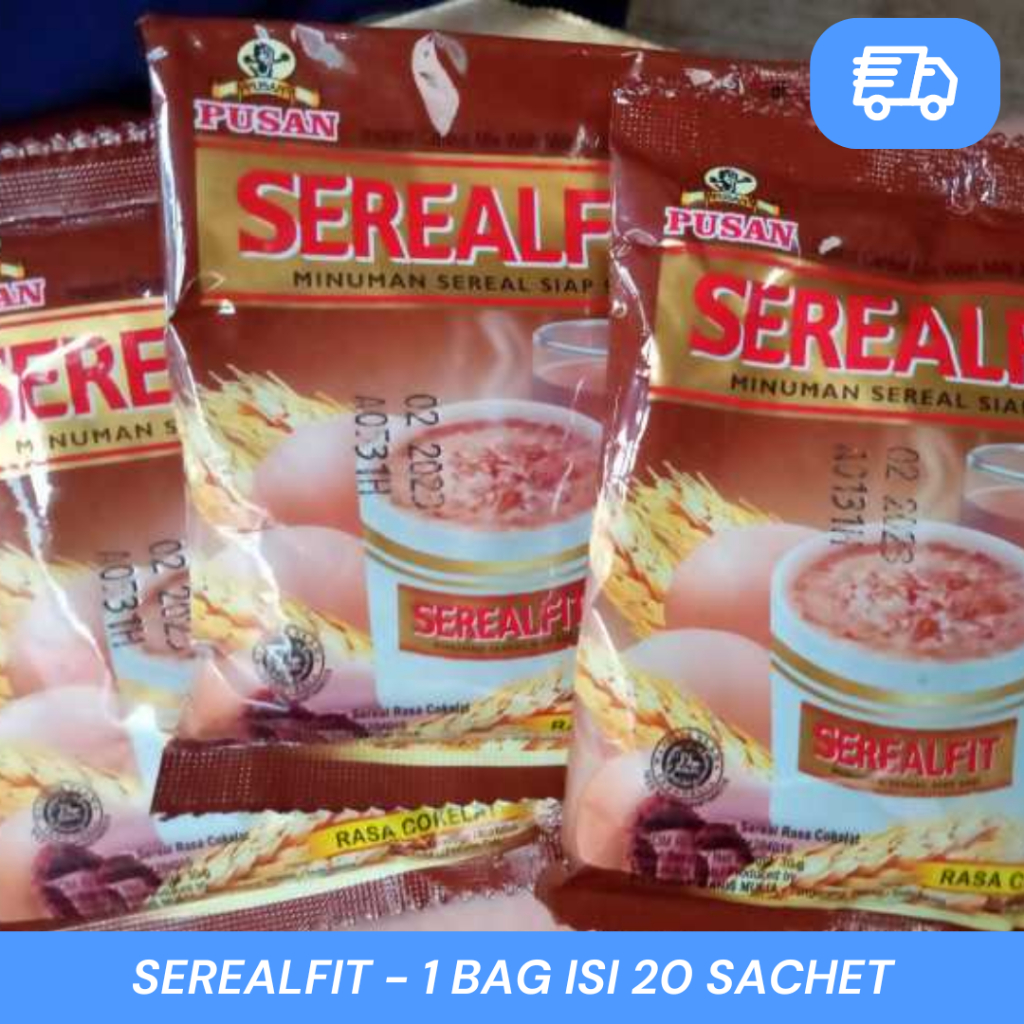 

Serealfit Pusan Coklat - 1 Bag Isi 20 Sachet - Kemasan 600 Gram